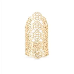 Kendra Scott Boone Cocktail Ring in Gold